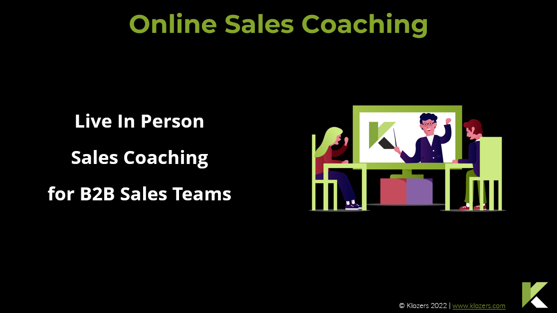 online sales coaching