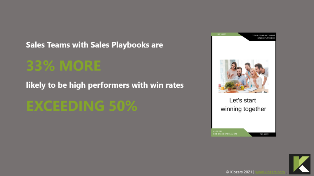 saas sales playbook header