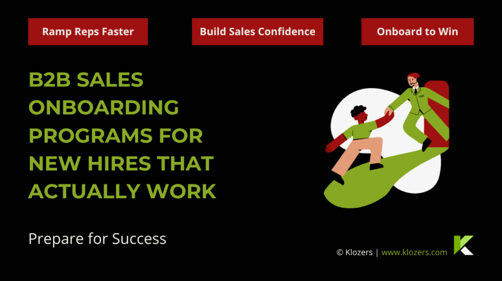 B2B Sales Onboarding