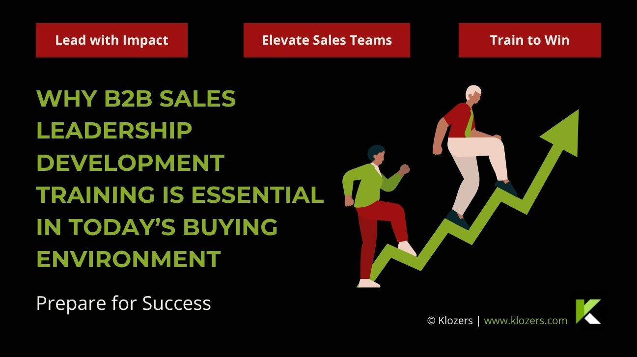 B2B Sales Leadership Development Training