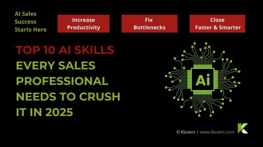 Top 10 AI Skills Every Sales Professional Needs to Know